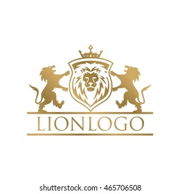 Lion logo template