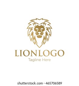 Lion logo template