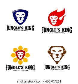 Lion logo template