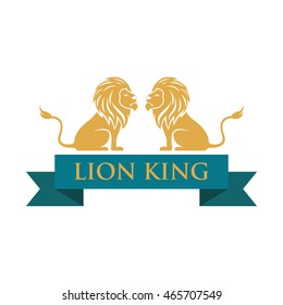 Lion logo template