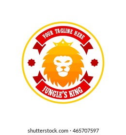 Lion logo template