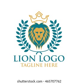 Lion logo template