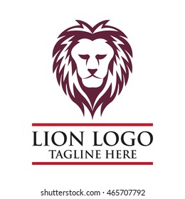 Lion logo template
