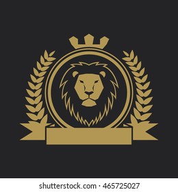 Lion logo template