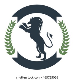 Lion logo template