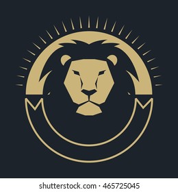 Lion logo template