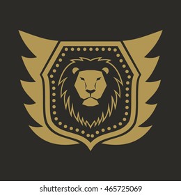Lion logo template