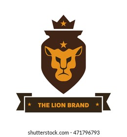 Lion logo template