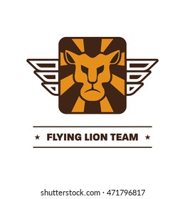 Lion logo template