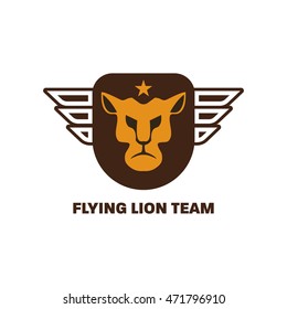 Lion logo template