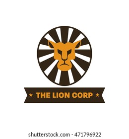 Lion logo template