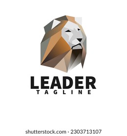 lion logo template , action logo template , leadership logo template