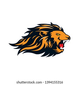 Lion logo template design inspiration