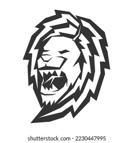 lion logo template Icon Illustration Brand Identity
