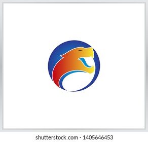 Lion logo template. modern lion head icon