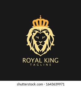 Lion Logo Template vector icon illustration design
