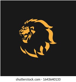 Lion Logo Template vector icon illustration design