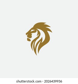 Lion Logo Template vector icon illustration design