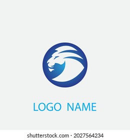 Lion Logo Template vector icon illustration design