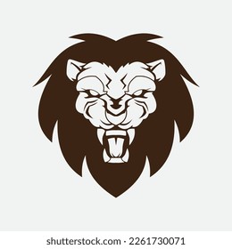 Lion Logo Template vector icon illustration design