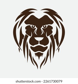 Lion Logo Template vector icon illustration design