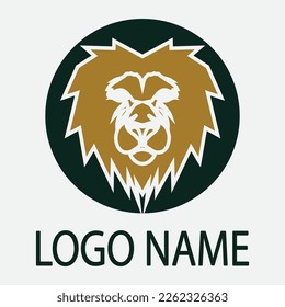 Lion Logo Template vector icon illustration design