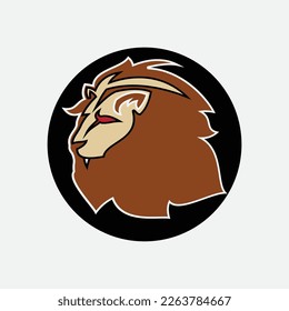 Lion Logo Template vector icon illustration design
