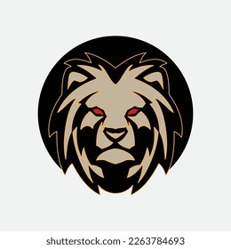 Lion Logo Template vector icon illustration design