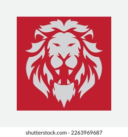 Lion Logo Template vector icon illustration design