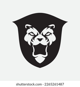 Lion Logo Template vector icon illustration design