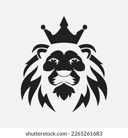 Lion Logo Template vector icon illustration design