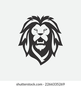 Lion Logo Template vector icon illustration design