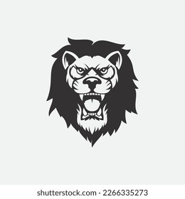 Lion Logo Template vector icon illustration design