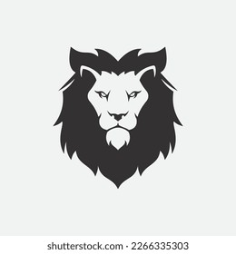 Lion Logo Template vector icon illustration design