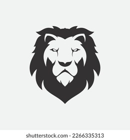 Lion Logo Template vector icon illustration design