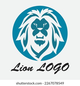 Lion Logo Template vector icon illustration design