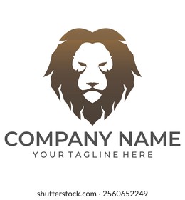 Lion Logo Template vector icon illustration design
