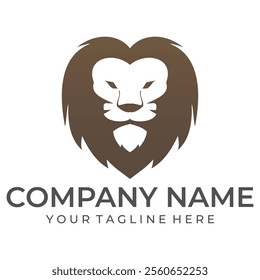 Lion Logo Template vector icon illustration design