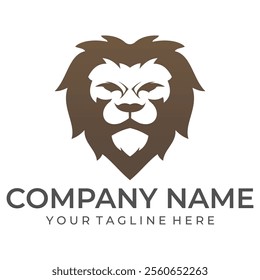 Lion Logo Template vector icon illustration design