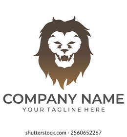 Lion Logo Template vector icon illustration design