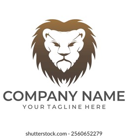 Lion Logo Template vector icon illustration design
