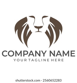 Lion Logo Template vector icon illustration design