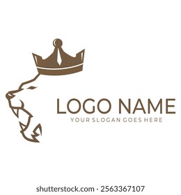 Lion Logo Template vector icon illustration design