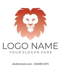 Lion Logo Template vector icon illustration design