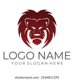 Lion Logo Template vector icon illustration design