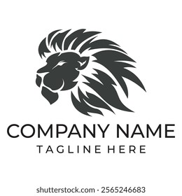 Lion Logo Template vector icon illustration design