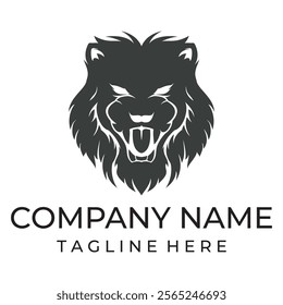 Lion Logo Template vector icon illustration design