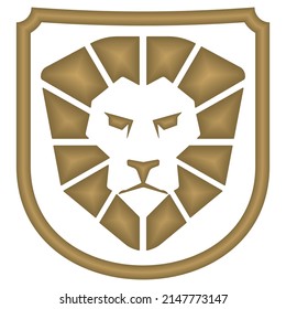 Ilustración del vector de plantillas de logotipo de león
