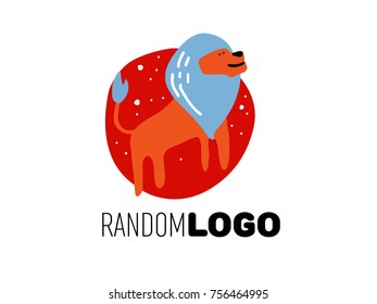 Lion Logo. Unique random style for any of your purpose or business. Vector easy to edit