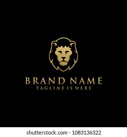 Lion logo vector